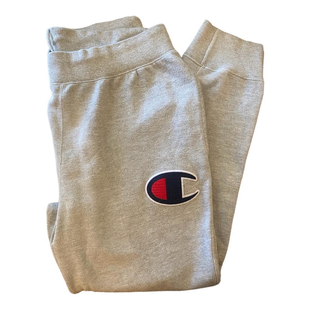 Champion Reverse Weave Stitch logo C sweatpant joggers XL